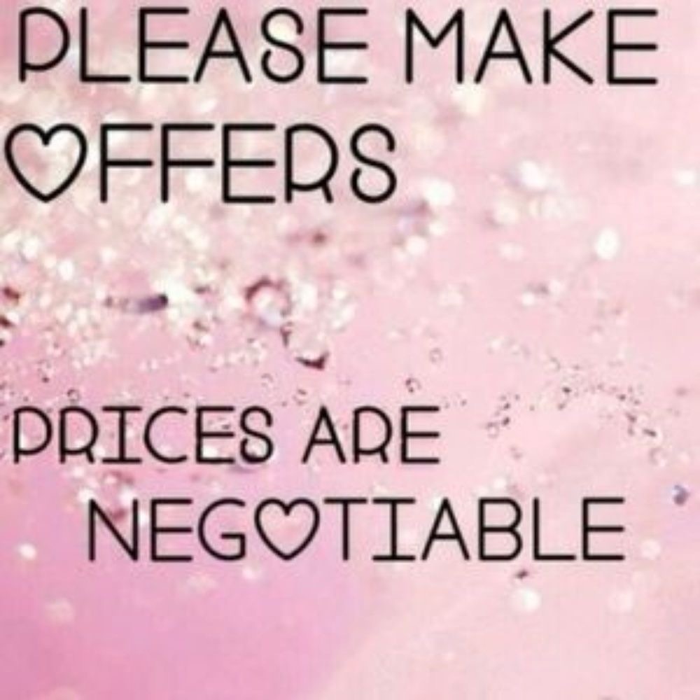 Reasonable offers are welcome!!